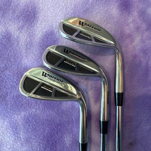 Men's Warrior DCP Grooves Wedge Set RH 52° | 56° | 60° (Used)