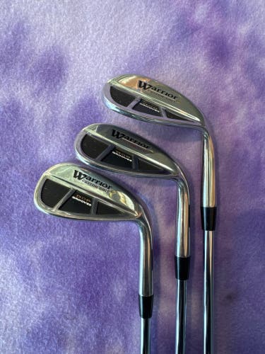 Men's Warrior DCP Grooves Wedge Set RH 52° | 56° | 60° (Used)