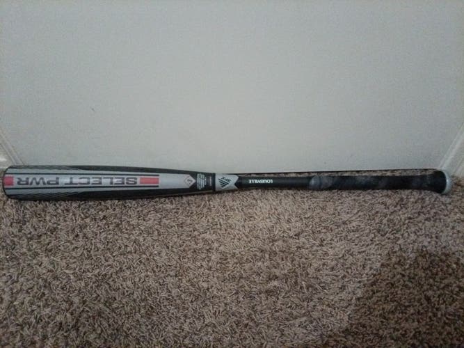 2026 Louisville Slugger Select PWR Hybrid BBCOR Certified Bat (-3) 30 oz 33" (Used)