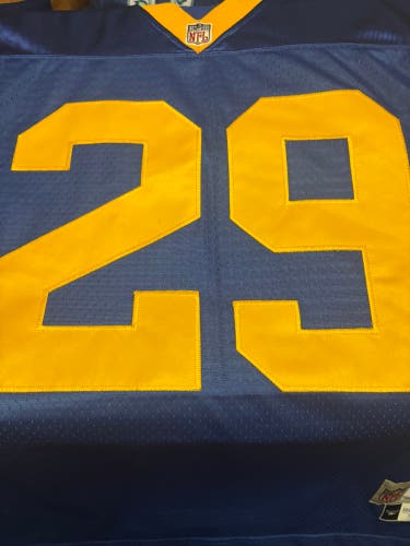 Eric Dickerson, Los Angeles Rams jersey.