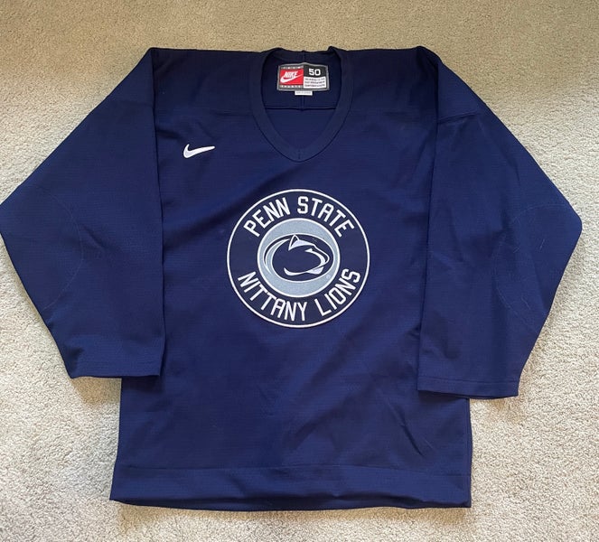 Navy Blue Penn State Size 50 Men's Nike Practice Jersey (New)