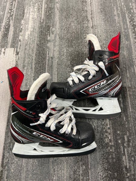 Youth CCM JetSpeed FT2 Hockey Skates Regular Width 13 (Used)