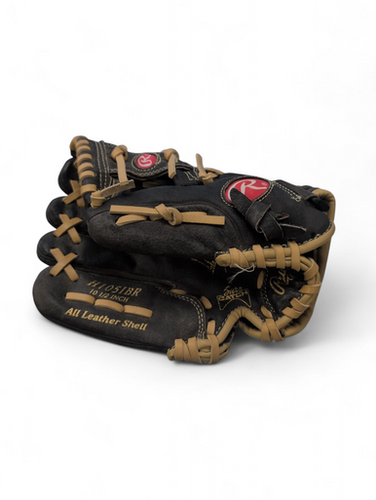 Used Rawlings HIGHLIGHT SERIES BB/SB Glove T-ball Black 10 1/2" 11863-S000024336