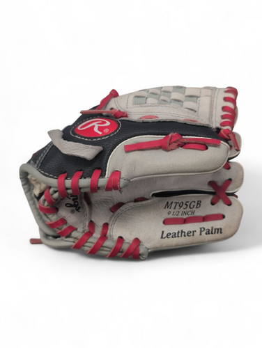 Used Rawlings SIGNIGTURE SERIES BB/SB Glove T-ball Black 9 1/2" 11863-S000024337