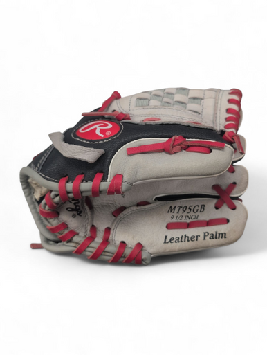 Used Rawlings SIGNIGTURE SERIES BB/SB Glove T-ball Black 9 1/2" 11863-S000024337