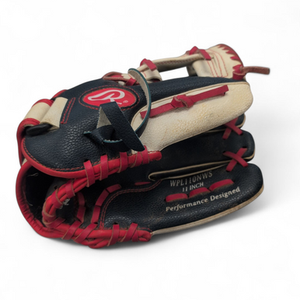 Used Rawlings PLAYERS SERIES BB/SB Glove T-ball White 11" 11863-S000024338