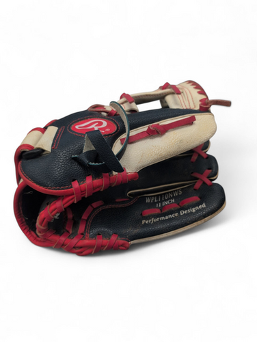 Used Rawlings PLAYERS SERIES BB/SB Glove T-ball White 11" 11863-S000024338