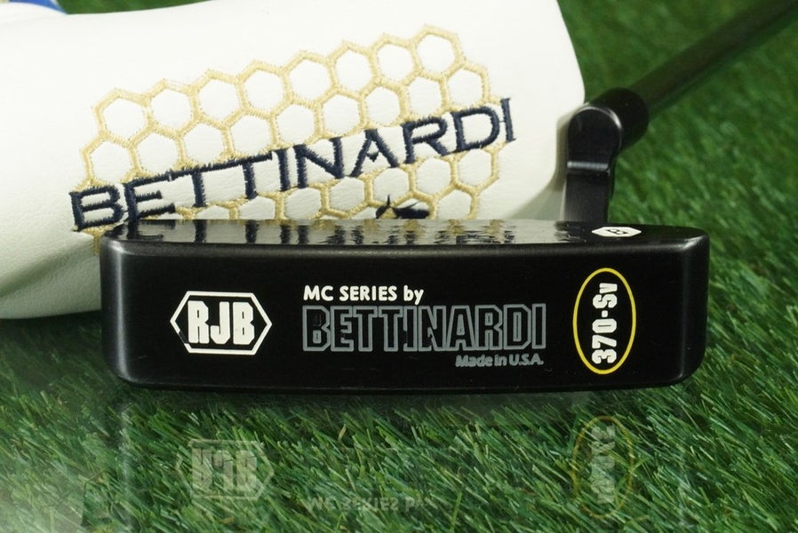 BETTINARDI MC SERIES RJB 370-SV PUTTER BLADE 33.5" STEEL RH TOUR ONLY HEADCOVER