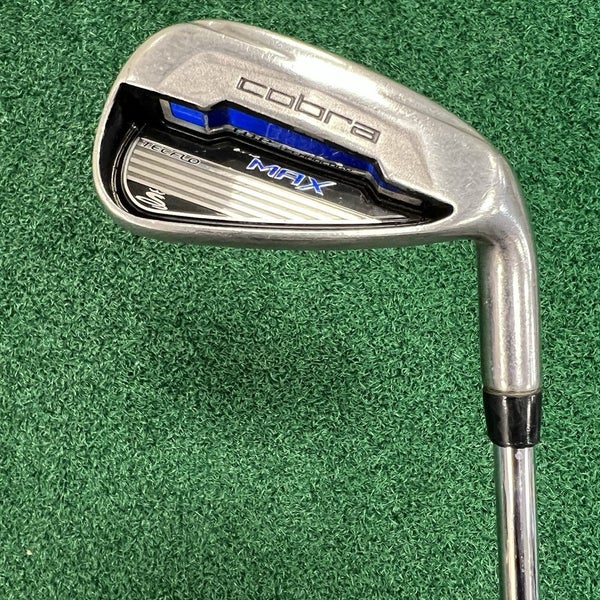King Cobra Tecflo MAX 7 Iron Men's Right Hand Stiff Flex Steel Shaft 37" Golf