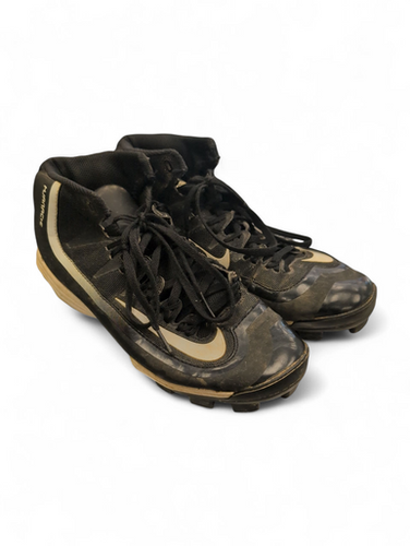 Used Nike A07959 - HURACHE BB/SB Cleats Black Youth 07.5 11863-S000023961