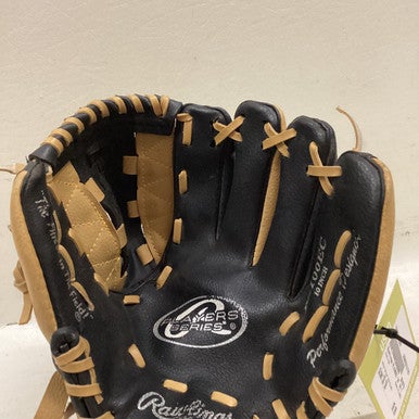 Used Rawlings PL100EC BB/SB Glove RH Throw Brown And Black 10" 11725-S000492387