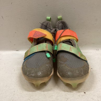 Used New Balance VELCHRO NB CLEATS BB/SB Cleats Grey Junior 03 11725-S000493094
