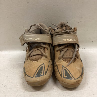 Used Nike TROUT BB/SB Cleats Grey Junior 02.5 11725-S000493105