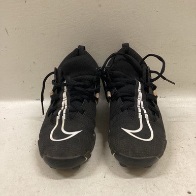 Used Nike ALPHA BB CLEATS BB/SB Cleats Black And White Junior 02.5 11725-S000493117