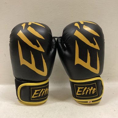 Used Boxing Gloves Black And Yellow Senior 11725-S000493122