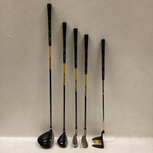 Used Top Flite XLJ Jr Package Set RH Black And Yellow 6 Piece 11725-S000493157