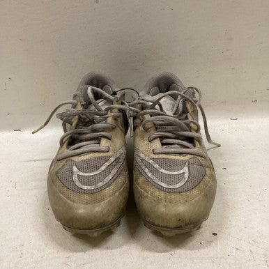 Used Nike HURACHE LAX Cleats Boys White Junior 04.5 11725-S000493163