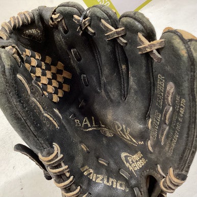 Used Mizuno MMX100P BB/SB Glove RH Throw Black And Tan 10" 11725-S000493184