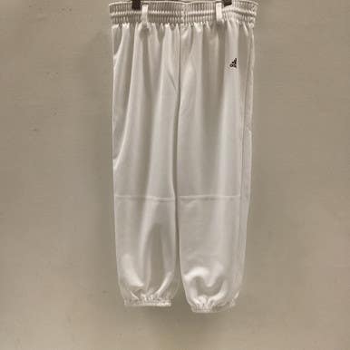 Used Adidas ADIDAS BB PANTS  YOUTH BB/SB Pant Boys White SM 11725-S000493175
