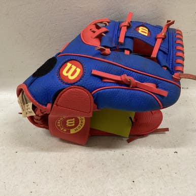 Used Wilson A200 BB/SB Glove T-ball Royal Blue 10" 11725-S000493233