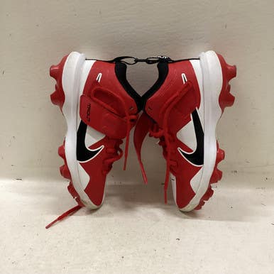 Used Nike DIAMOND BB/SB Cleats Red Junior 02 11725-S000493261