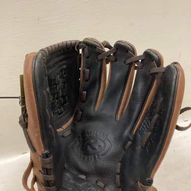 Used Rawlings D115BDBPT BB/SB Glove RH Throw Black 11 1/2" 11725-S000492221