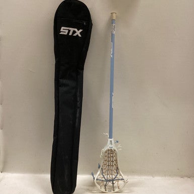 Used STX 6000 LADIES LAX STICK Wmn Atk/Mid Complete Stick Carolina Blue 11725-S000492217