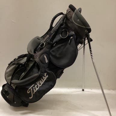 Used Titleist NAVY STAND BAG Mens Stand Bag Navy Blue 11725-S000492274