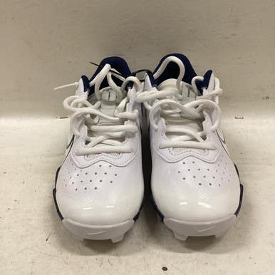 Used Nike DIAMOND BB CLEATS BB/SB Cleats Royal Blue And White Junior 03.5 11725-S000493021