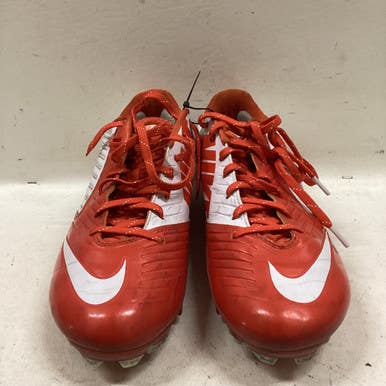 Used Nike LAX Cleats Mens Orange Senior 10.5 11725-S000493052