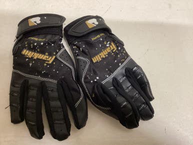 Used Franklin BB/SB Batting Gloves Black XS 11725-S000490709