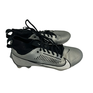 Used Nike VAPOR EDGE PRO 360 Adult FB Cleats Grey Senior 9.5 11692-S000143067