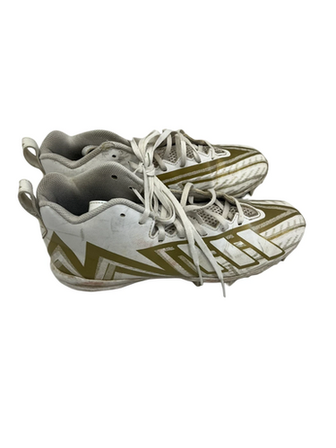 Used Adidas FREAK SPARK Adult FB Cleats White Senior 9.5 11692-S000143066