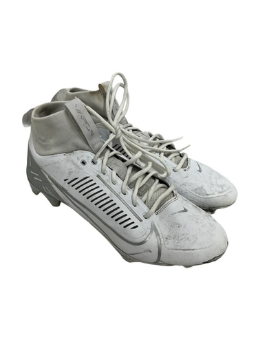 Used Nike VAPOR EDGE PRO Adult FB Cleats White Senior 12 11692-S000143135