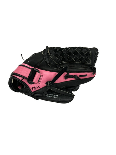 Used Mizuno FINCH PROSPECT RH Throw Fastpitch Gloves Black 11" 11692-S000143210
