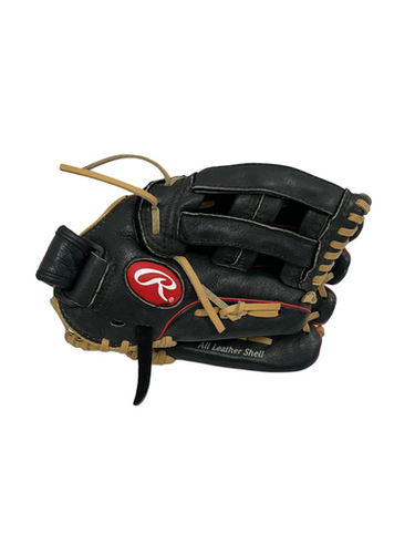 Used Rawlings H115HB BB/SB Glove RH Throw Black 11 1/2" 11692-S000143209