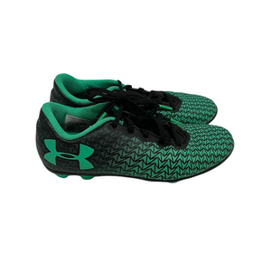 Used Under Armour CF FORCE Soccer Cleats Kelly green Youth 13.0 11692-S000143220