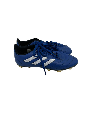 Used Adidas GOLETTO Soccer Cleats Royal Blue Junior 04 11692-S000143218