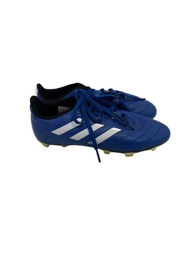 Used Adidas GOLETTO Soccer Cleats Royal Blue Junior 04 11692-S000143218