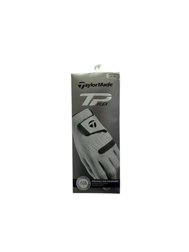 Used Taylormade TP FLEX Mens Golf Glove White XL 11692-S000143236