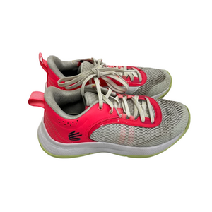 Used Under Armour CURRY Basketball Shoes Y Grey Junior 05.5 11692-S000143250