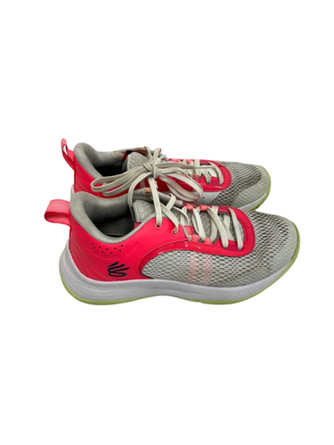 Used Under Armour CURRY Basketball Shoes Y Grey Junior 05.5 11692-S000143250