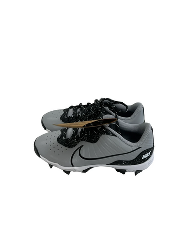 Used Nike ALPHA HUARACHE 4 KEY BB/SB Cleats Grey Junior 03 11692-S000143257