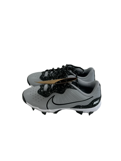 Used Nike ALPHA HUARACHE 4 KEY BB/SB Cleats Grey Junior 03 11692-S000143257