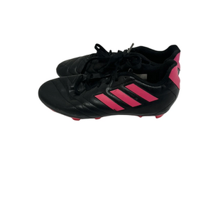 Used Adidas GOLETTO Soccer Cleats Black And Pink Junior 03 11692-S000143261
