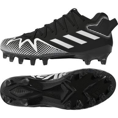 Used Adidas FREAK 22 Adult FB Cleats Black And White Senior 12.5 11692-S000143285
