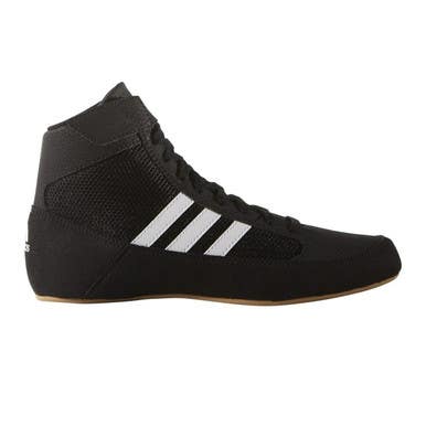 Used Adidas HVC Wrestling Shoes Black Junior 04 11692-S000143327