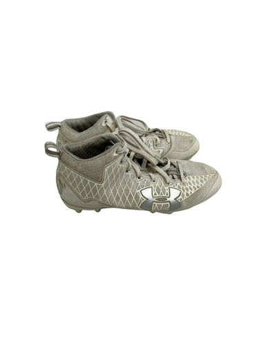 Used Under Armour BANSHEE LAX Cleats Mens White Senior 7 11692-S000143371