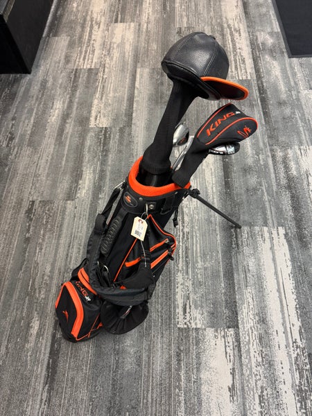 King Cobra Jr | Full set, 7 clubs | Driver, Fairway, Hybrid, SW, 7, 9 |