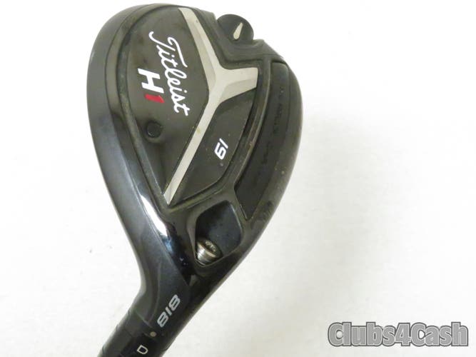 Titleist 818 H1 Hybrid 19 Fujikura Atmos HB Tour Spec 8 Stiff Flex NO Cover